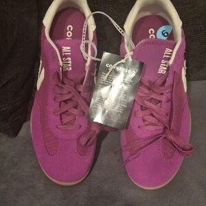 Converse Women's Fuchsia Low-Top Sneakers